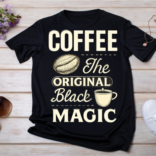 Coffee Magic Black T