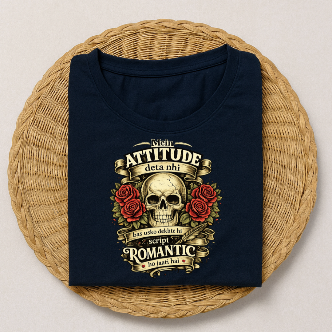 Attitude Romantic T Shirt