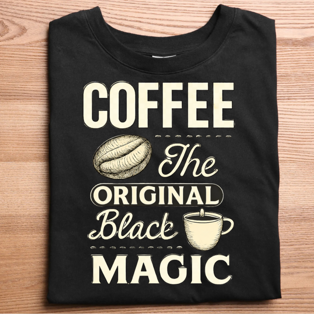 Coffee Magic Black T