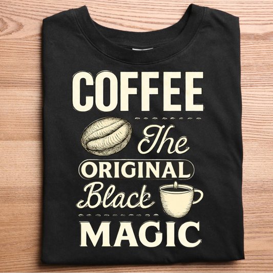 Coffee Magic Black T