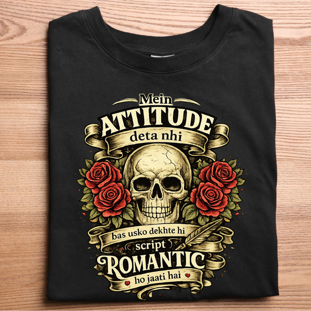 Attitude Romantic T Shirt