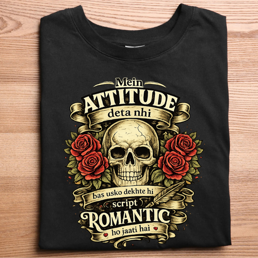 Attitude Romantic T Shirt