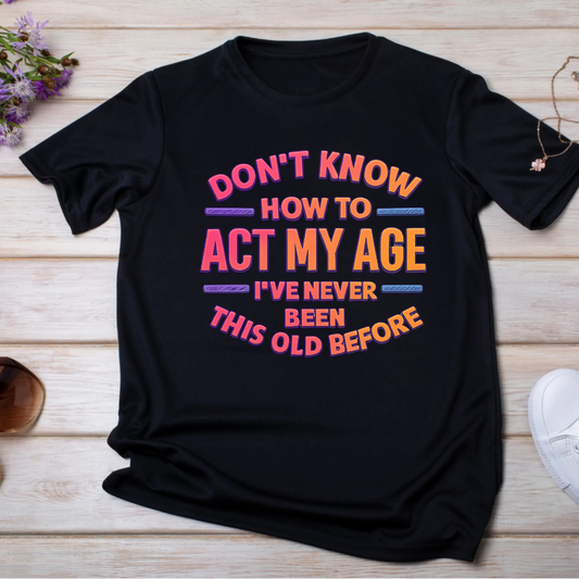 Act My Age Black