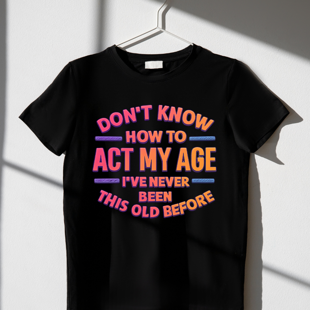 Act My Age Black