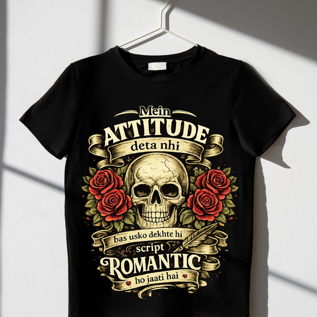 Attitude Romantic T Shirt
