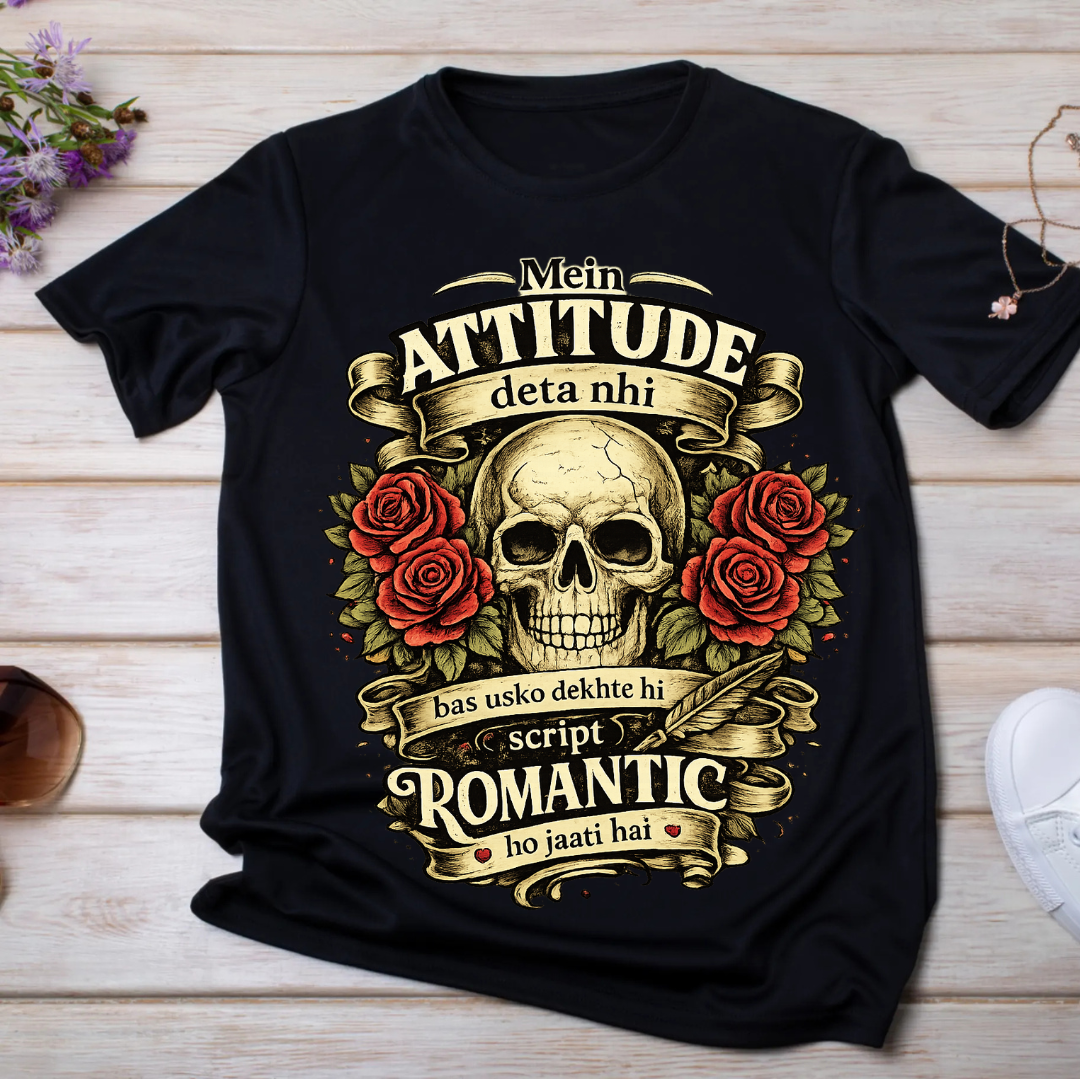 Attitude Romantic T Shirt