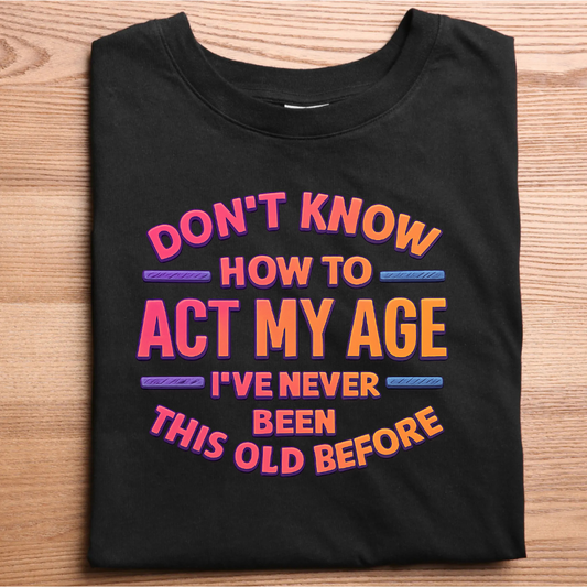 Act My Age Black