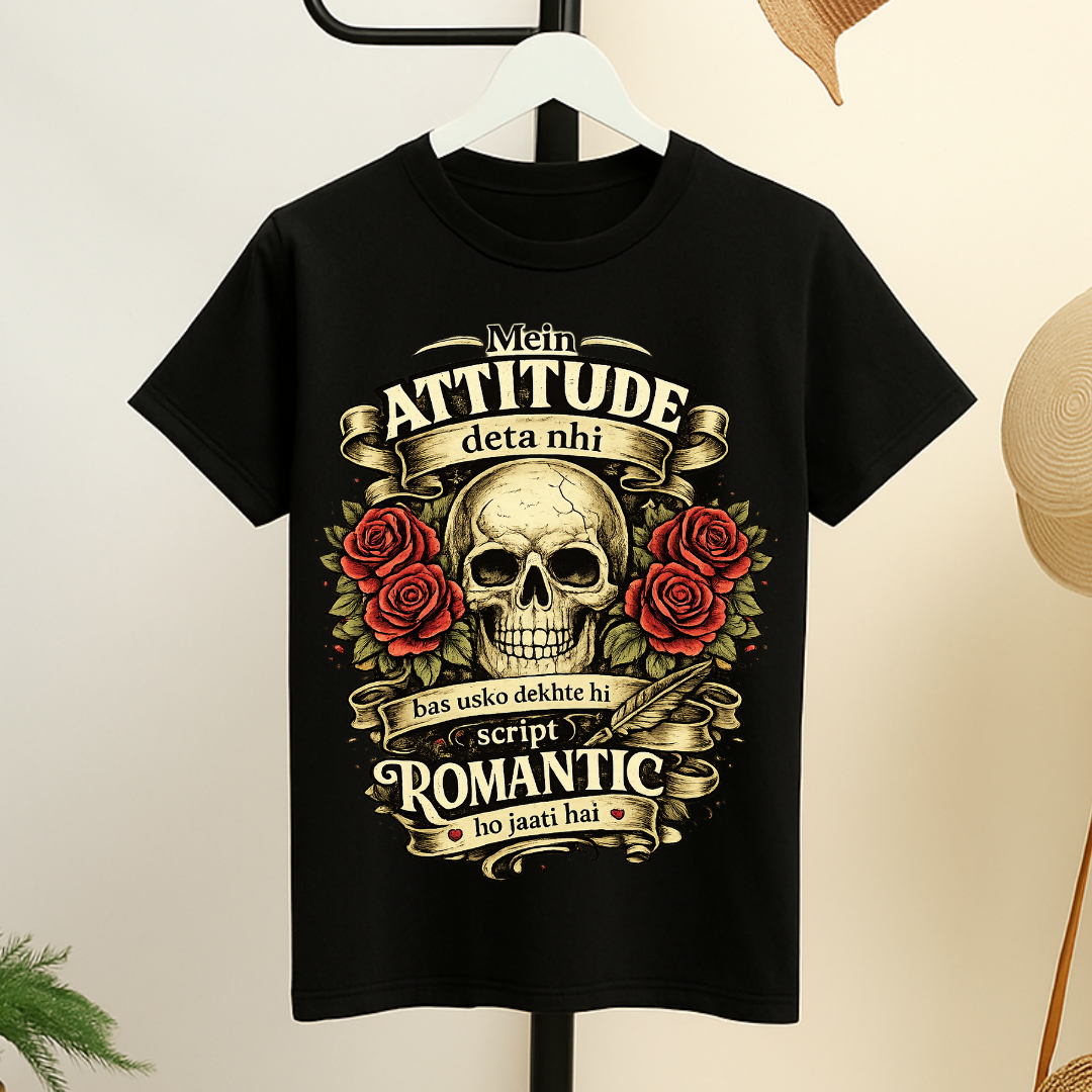Attitude Romantic T Shirt